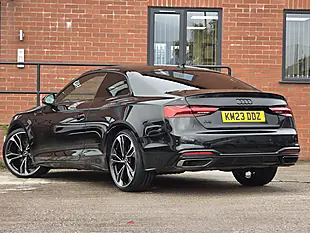 Used 2023 Audi A5 Black Edition Black - Interior and Exterior details 2