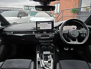 Used 2023 Audi A5 Black Edition Black - Interior and Exterior details 4