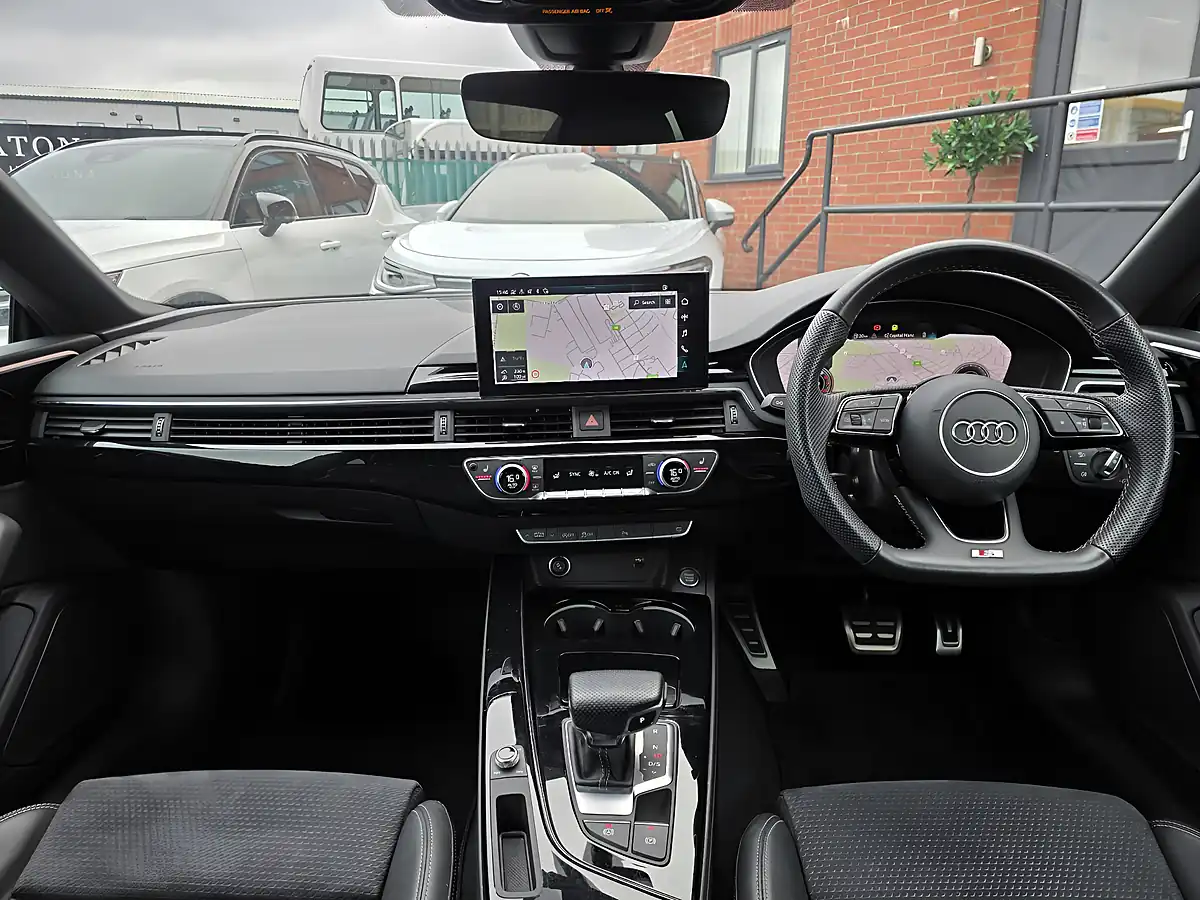 Used 2023 Audi A5 Black Edition Black - Interior and Exterior details 4