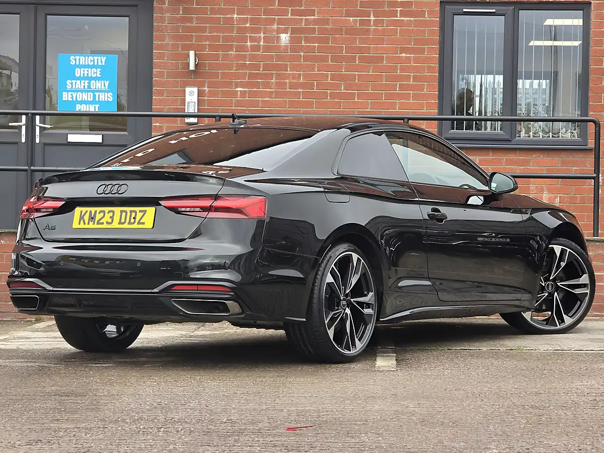 Used 2023 Audi A5 Black Edition Black - Interior and Exterior details 6