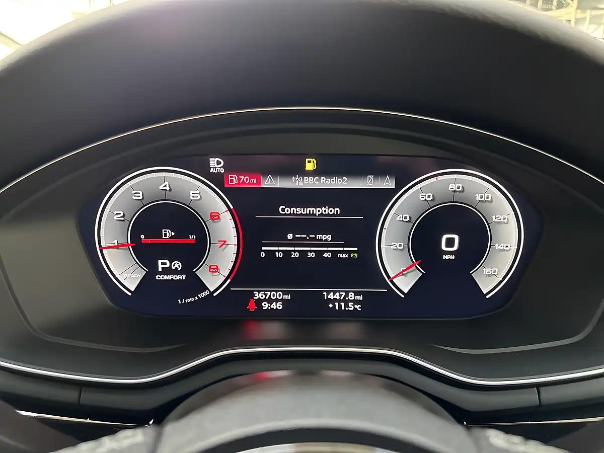 Used 2023 Audi A5 Black Edition Blue - Interior and Exterior details 18