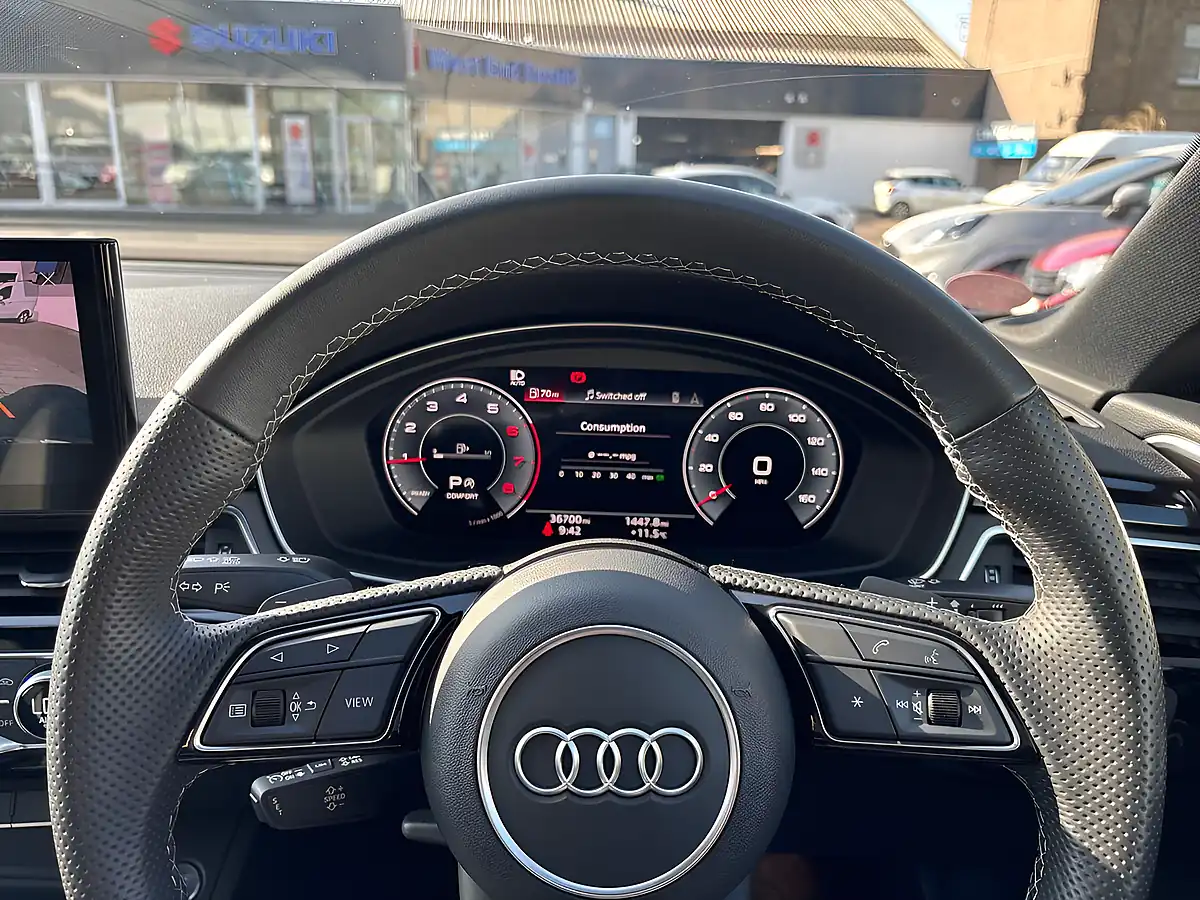 Used 2023 Audi A5 Black Edition Blue - Interior and Exterior details 19