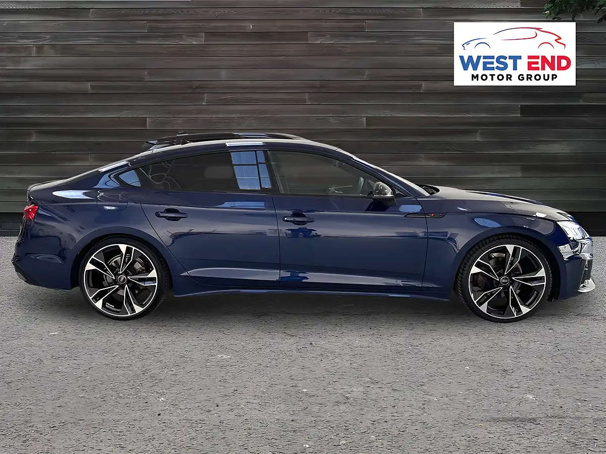 Used 2023 Audi A5 Black Edition Blue - Interior and Exterior details 2