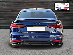 Used 2023 Audi A5 Black Edition Blue - Interior and Exterior details 4