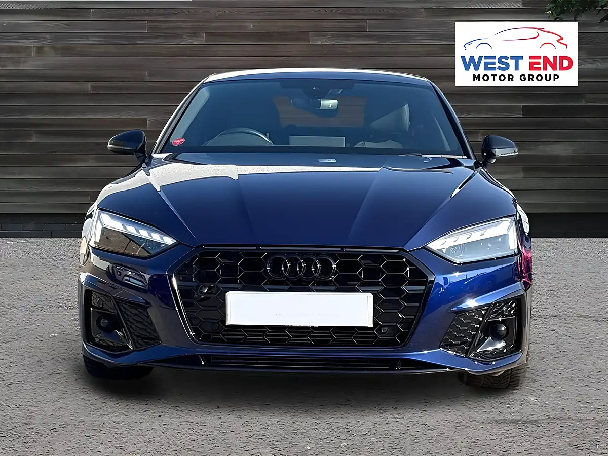 Used 2023 Audi A5 Black Edition Blue - Interior and Exterior details 6
