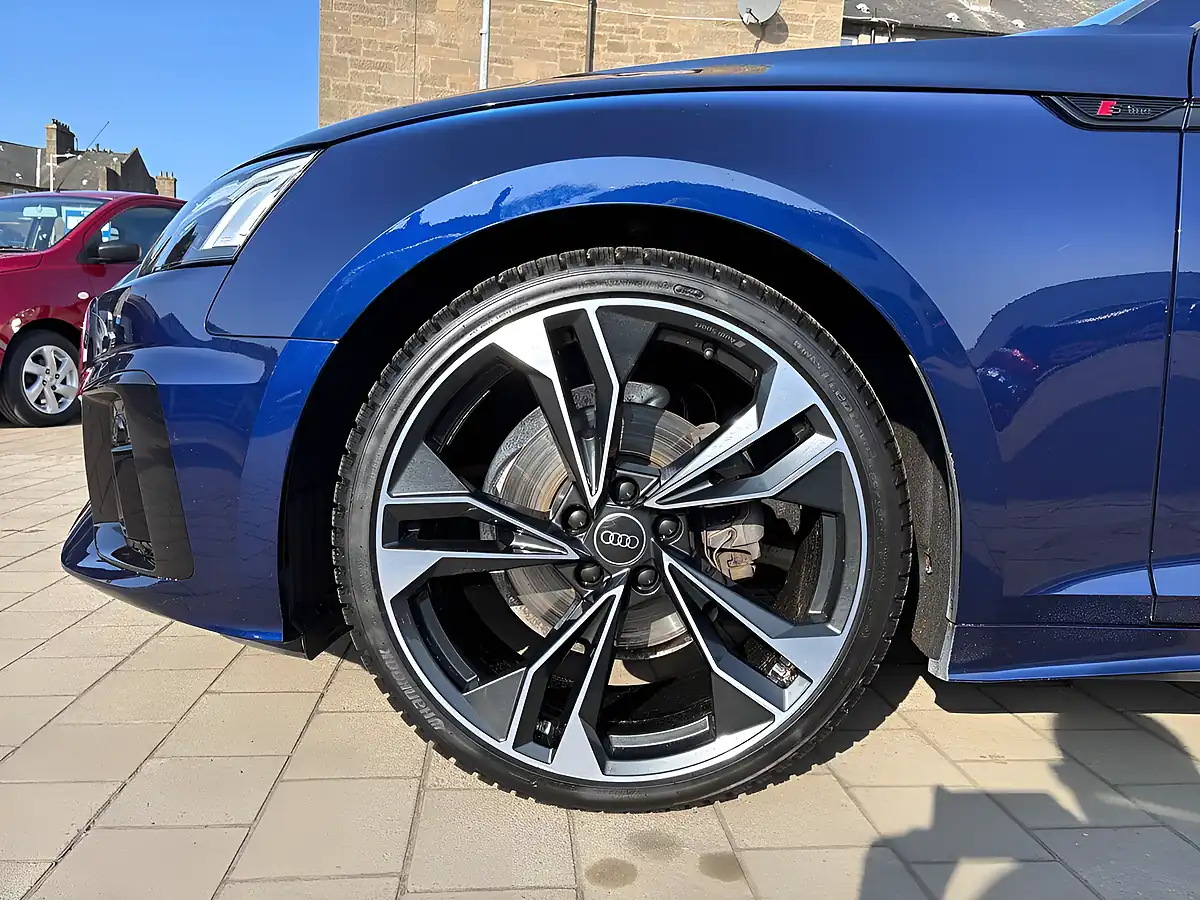 Used 2023 Audi A5 Black Edition Blue - Interior and Exterior details 7