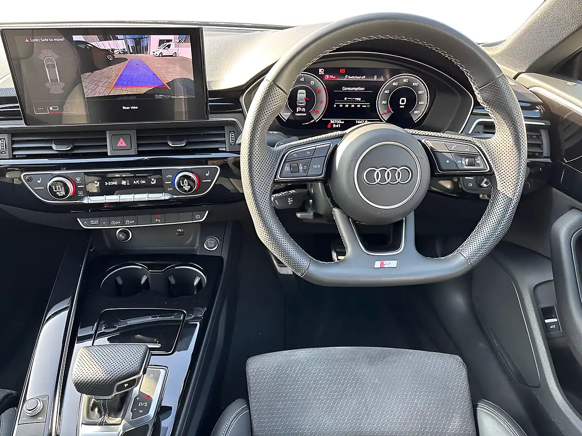 Used 2023 Audi A5 Black Edition Blue - Interior and Exterior details 9