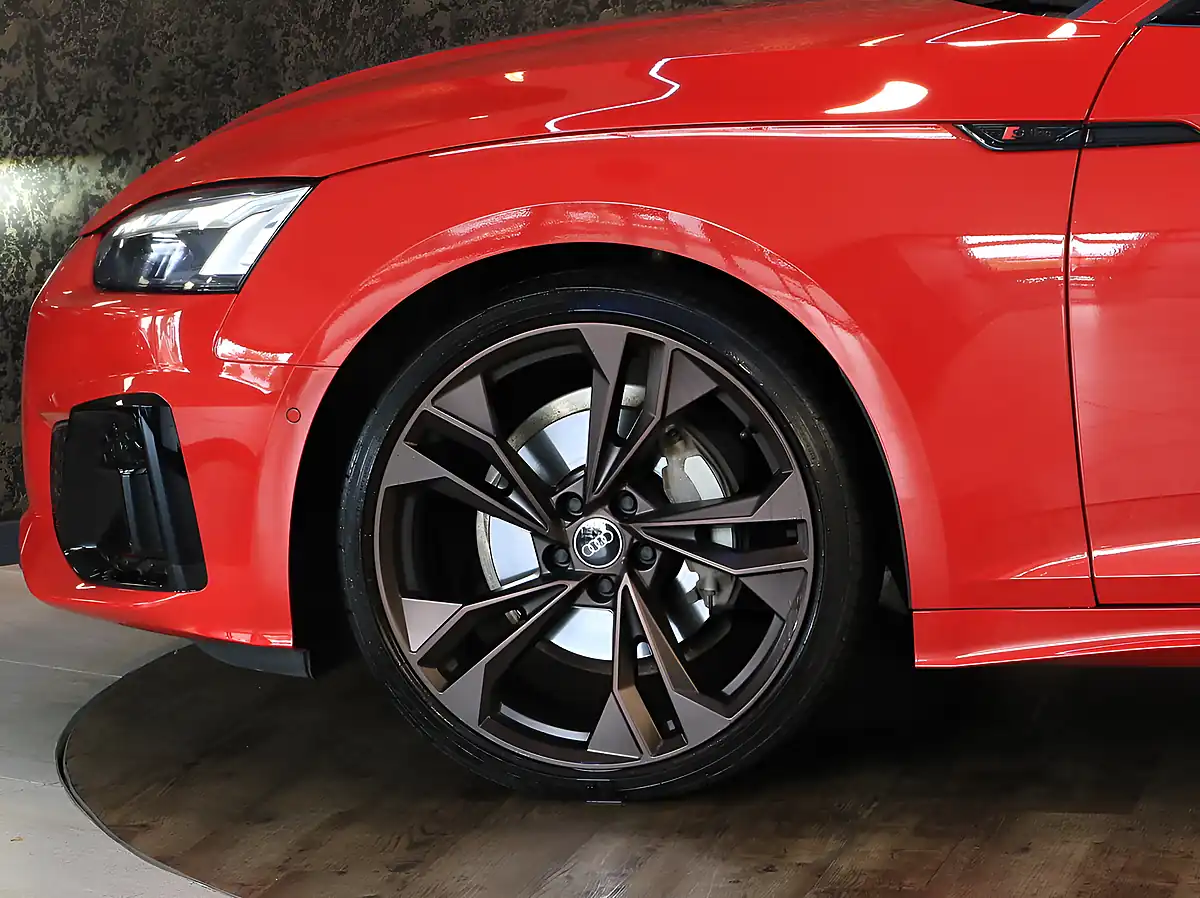 Used 2023 Audi A5 Black Edition Red - Interior and Exterior details 11