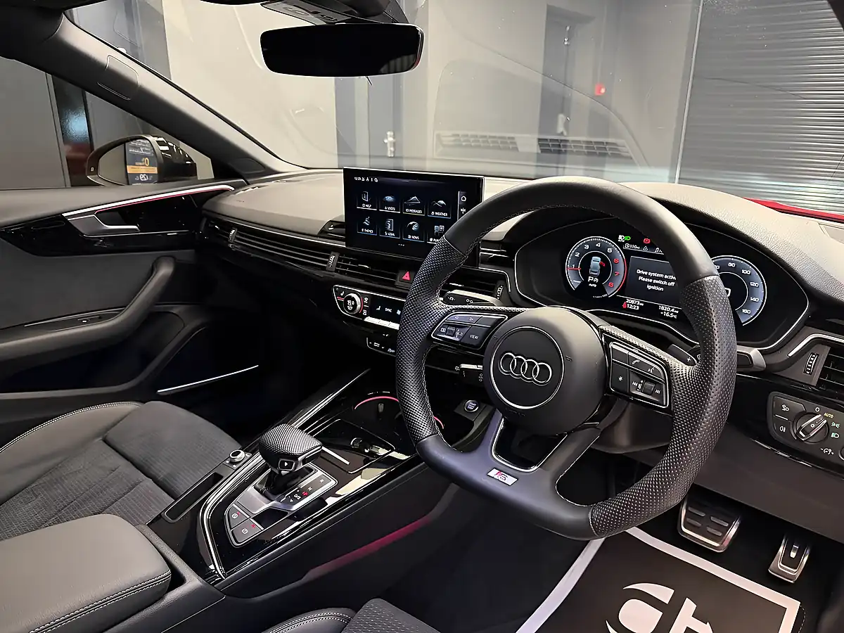 Used 2023 Audi A5 Black Edition Red - Interior and Exterior details 16