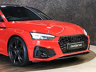 Used 2023 Audi A5 Black Edition Red - Interior and Exterior details 19
