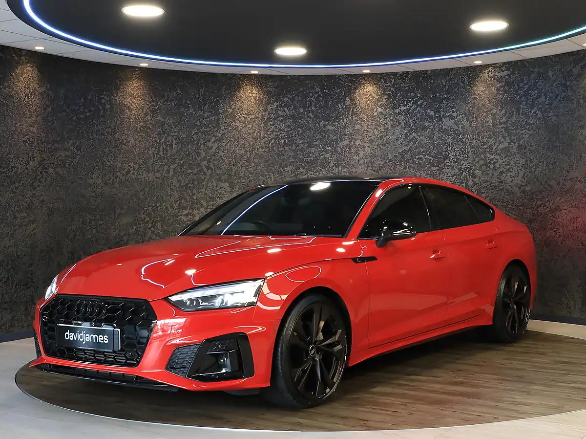 Used 2023 Audi A5 Black Edition Red - Interior and Exterior details 3