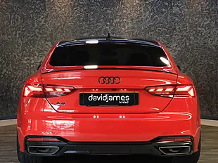 Used 2023 Audi A5 Black Edition Red - Interior and Exterior details 6