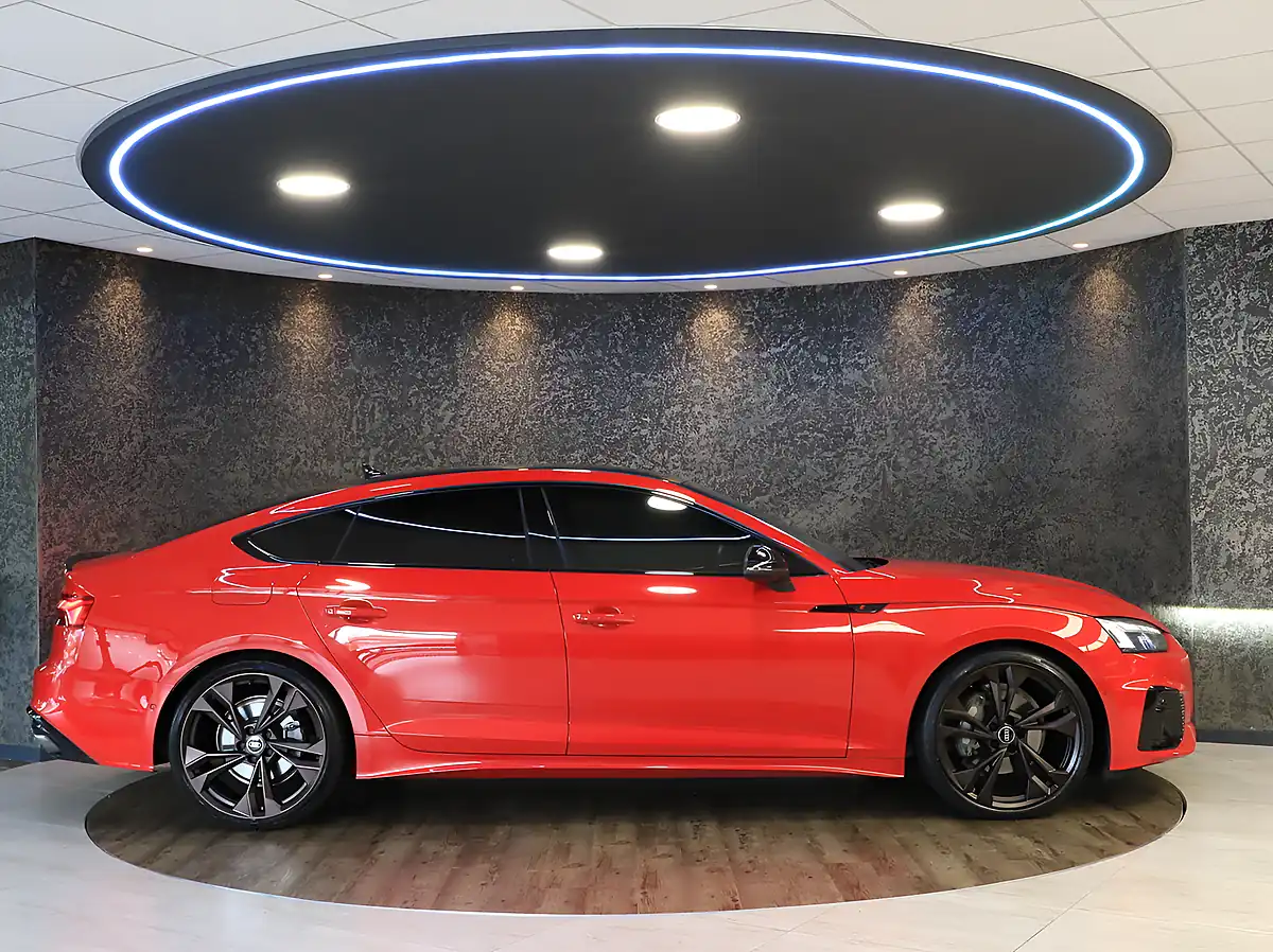 Used 2023 Audi A5 Black Edition Red - Interior and Exterior details 8