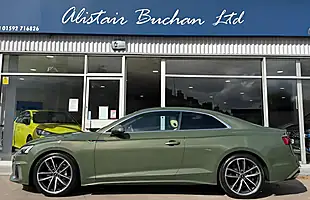 Used 2023 Audi A5 S Line District Green - Interior and Exterior details 2
