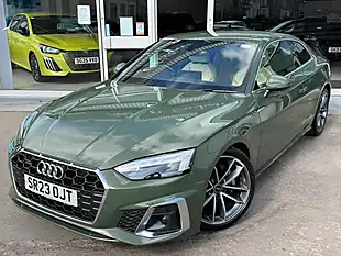 Used 2023 Audi A5 S Line District Green - Interior and Exterior details 4