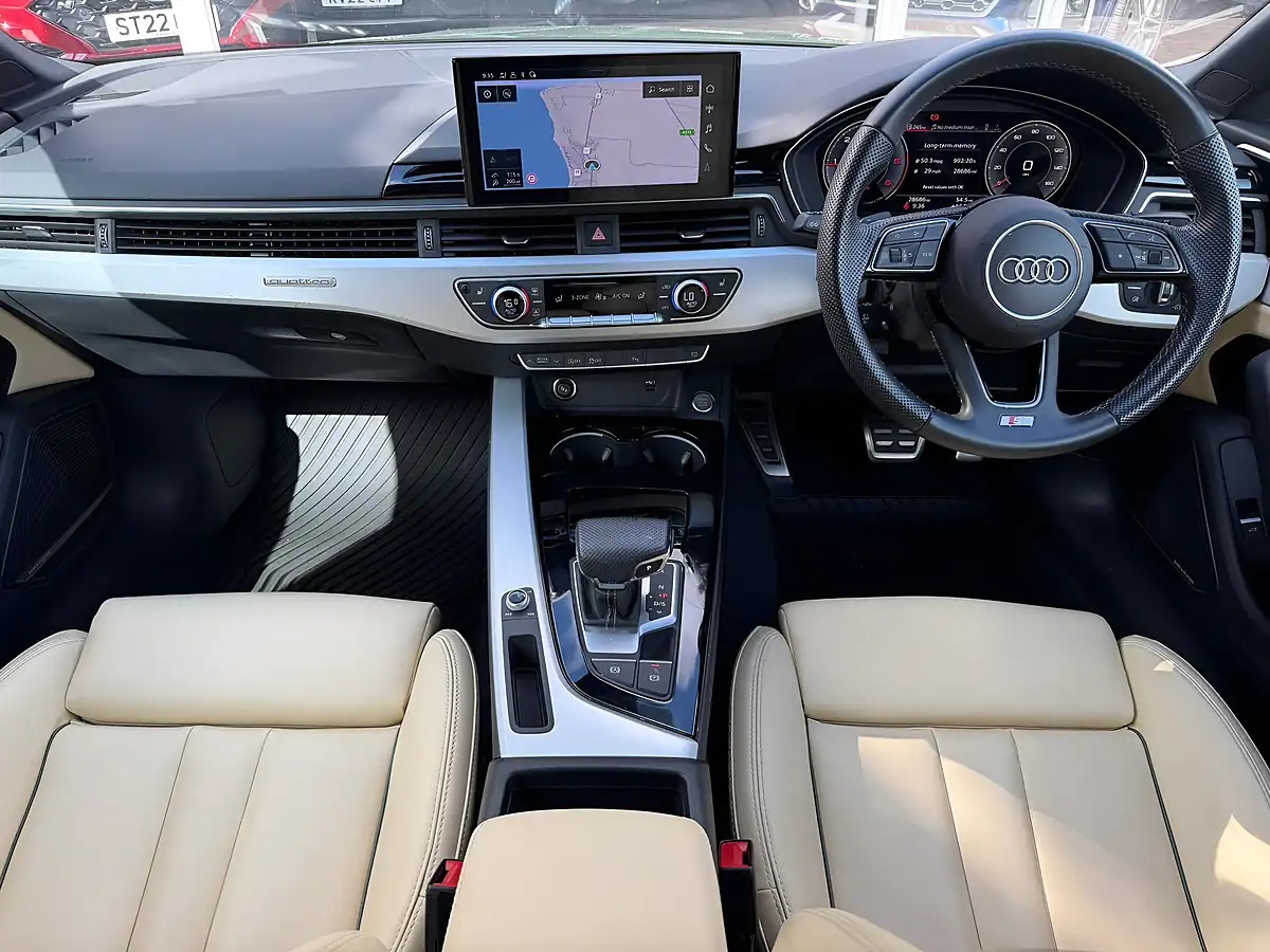 Used 2023 Audi A5 S Line District Green - Interior and Exterior details 7