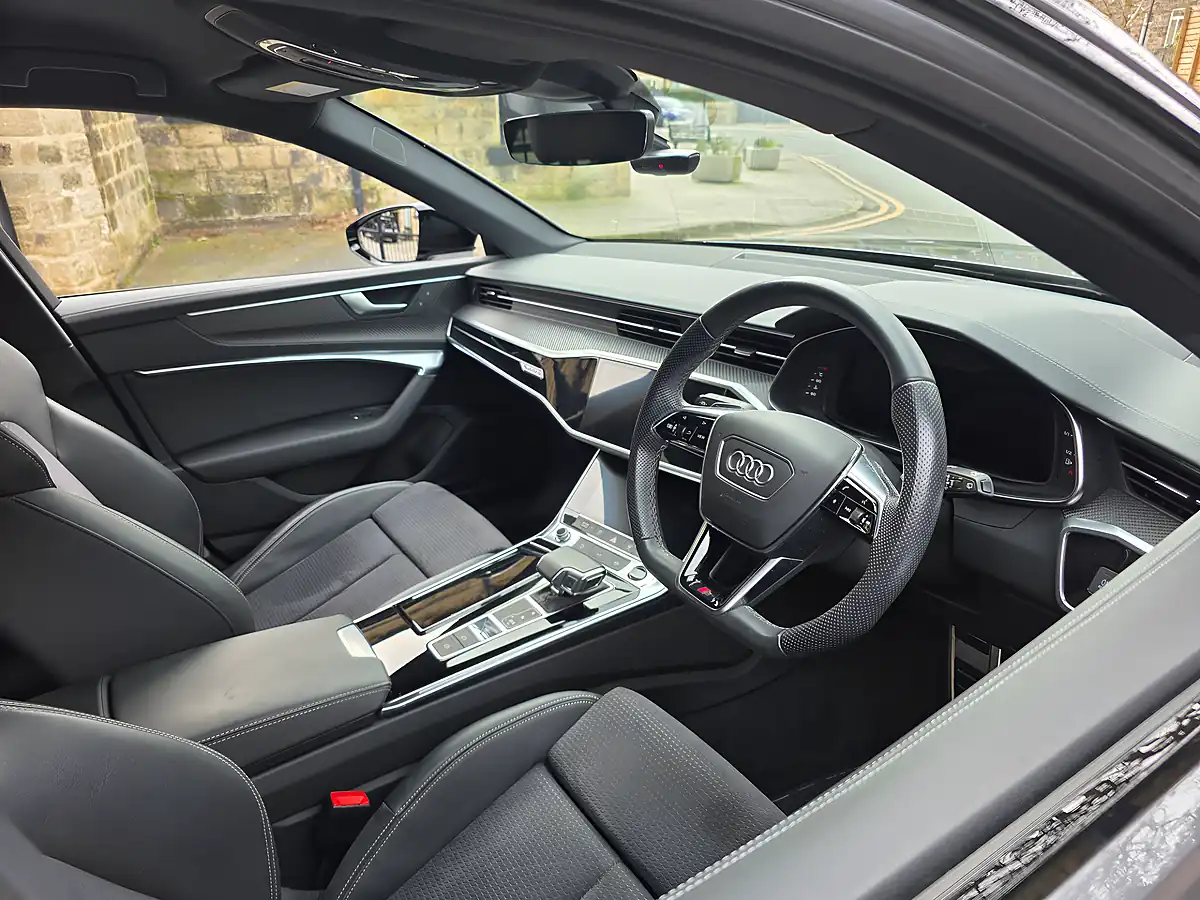 Used 2023 Audi A6 Avant Black Edition Daytona Grey - Interior and Exterior details 12
