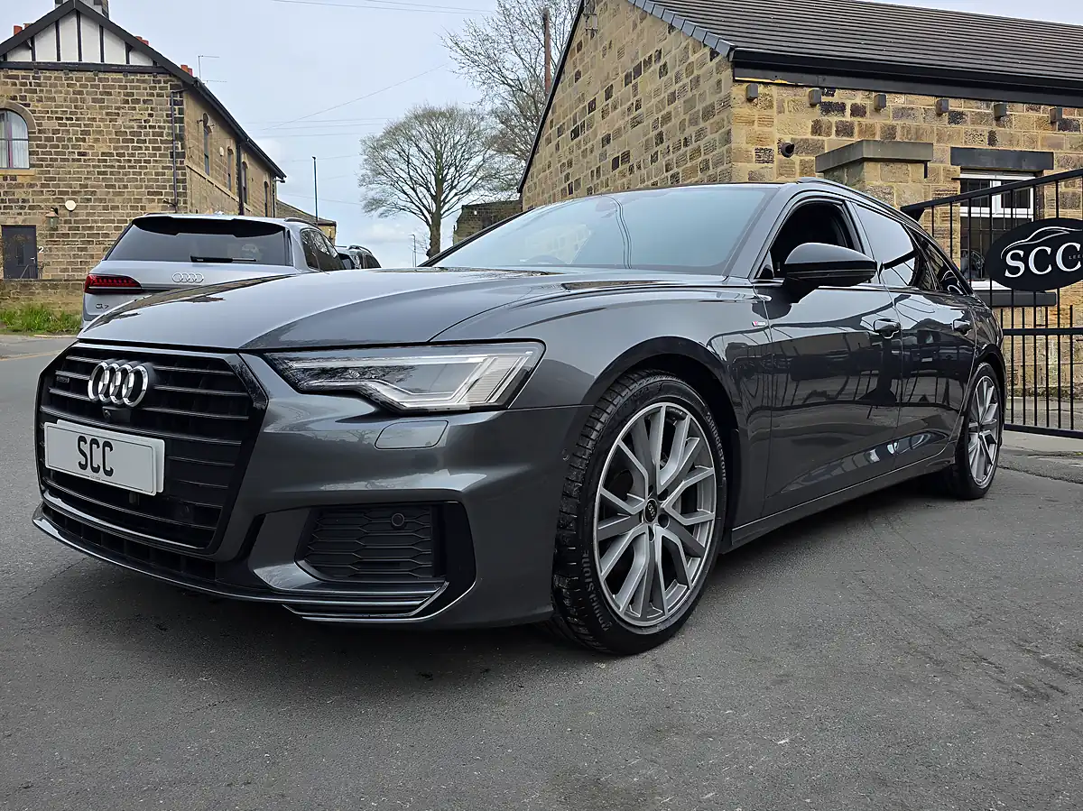 Used 2023 Audi A6 Avant Black Edition Daytona Grey - Interior and Exterior details 5