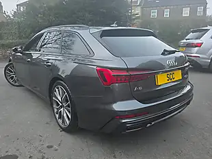 Used 2023 Audi A6 Avant Black Edition Daytona Grey - Interior and Exterior details 7