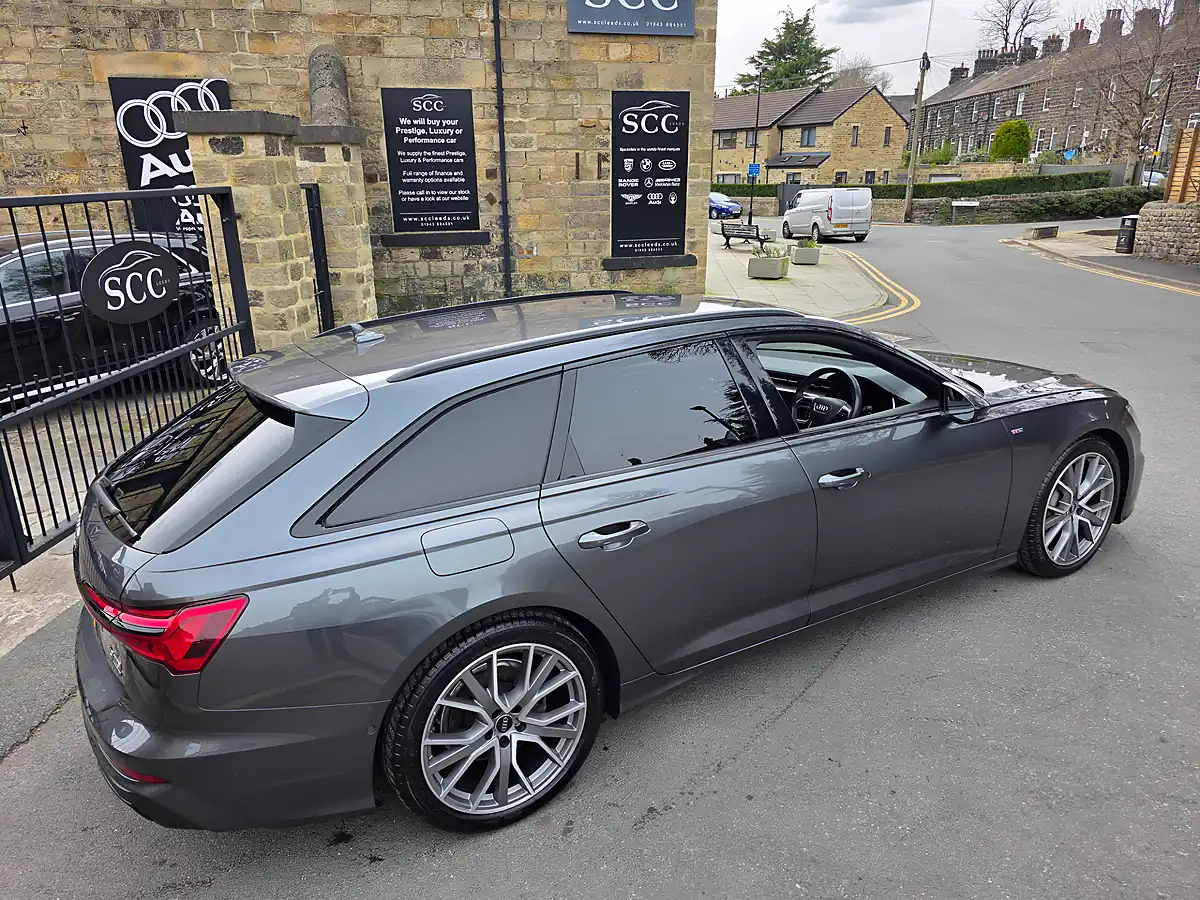 Used 2023 Audi A6 Avant Black Edition Daytona Grey - Interior and Exterior details 9