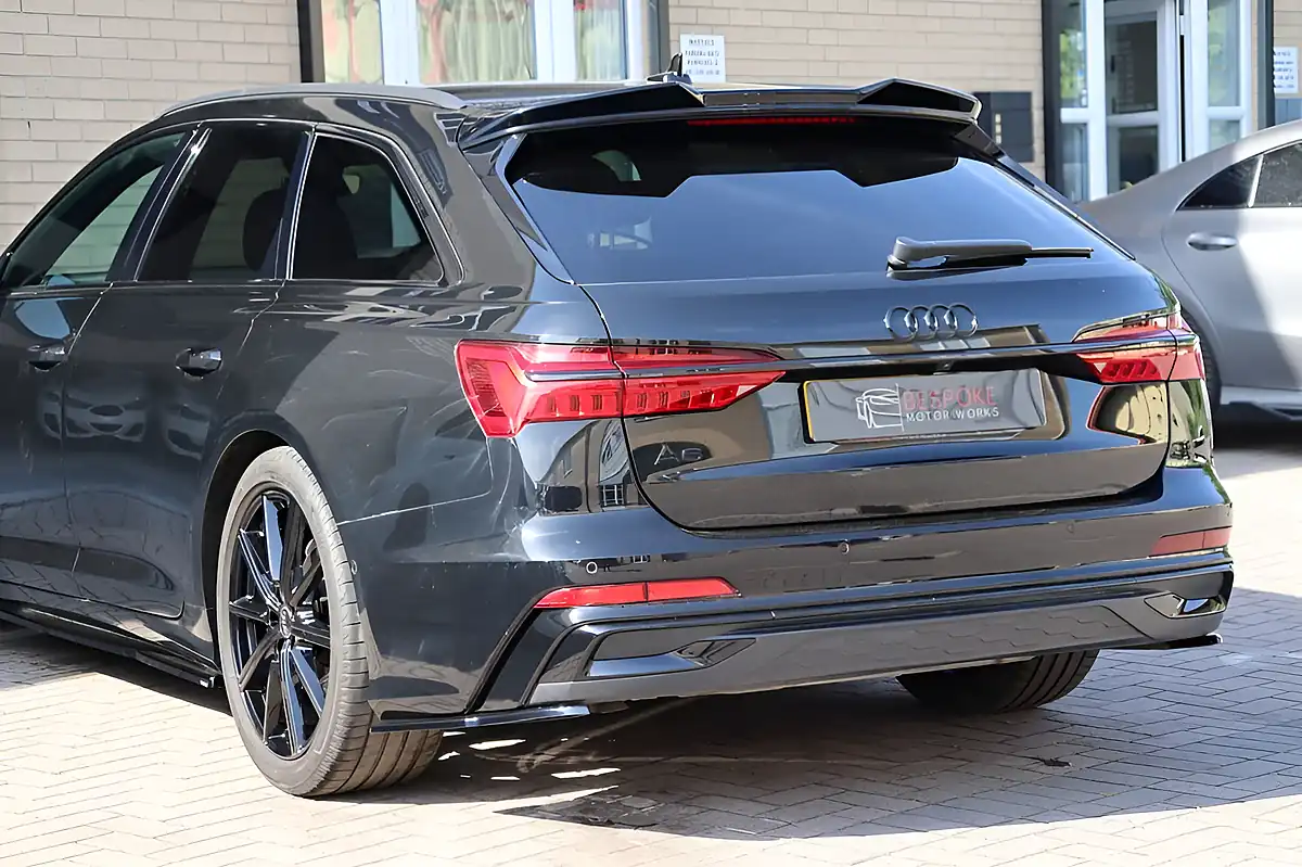 Used 2023 Audi A6 Avant Black Edition Mythos Black - Interior and Exterior details 12