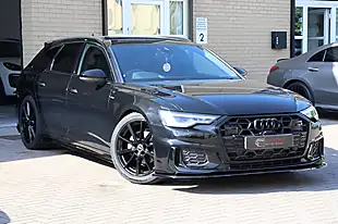 Used 2023 Audi A6 Avant Black Edition Mythos Black - Interior and Exterior details 14