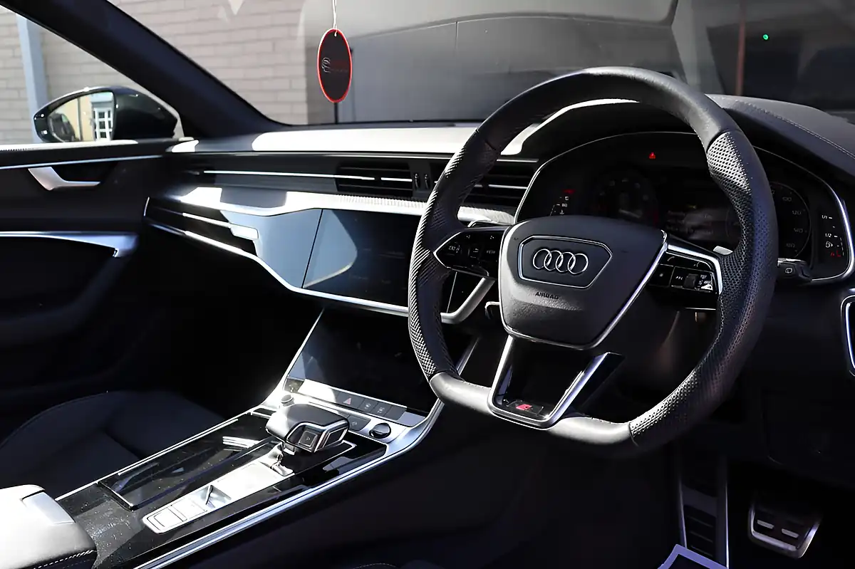 Used 2023 Audi A6 Avant Black Edition Mythos Black - Interior and Exterior details 2