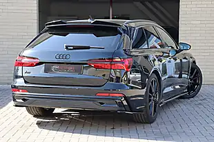 Used 2023 Audi A6 Avant Black Edition Mythos Black - Interior and Exterior details 3