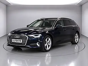 Used 2023 Audi A6 Avant Sport Blue - Interior and Exterior details 2