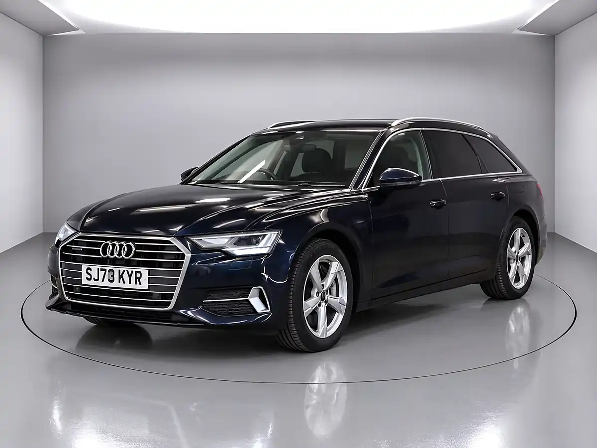 Used 2023 Audi A6 Avant Sport Blue - Interior and Exterior details 2