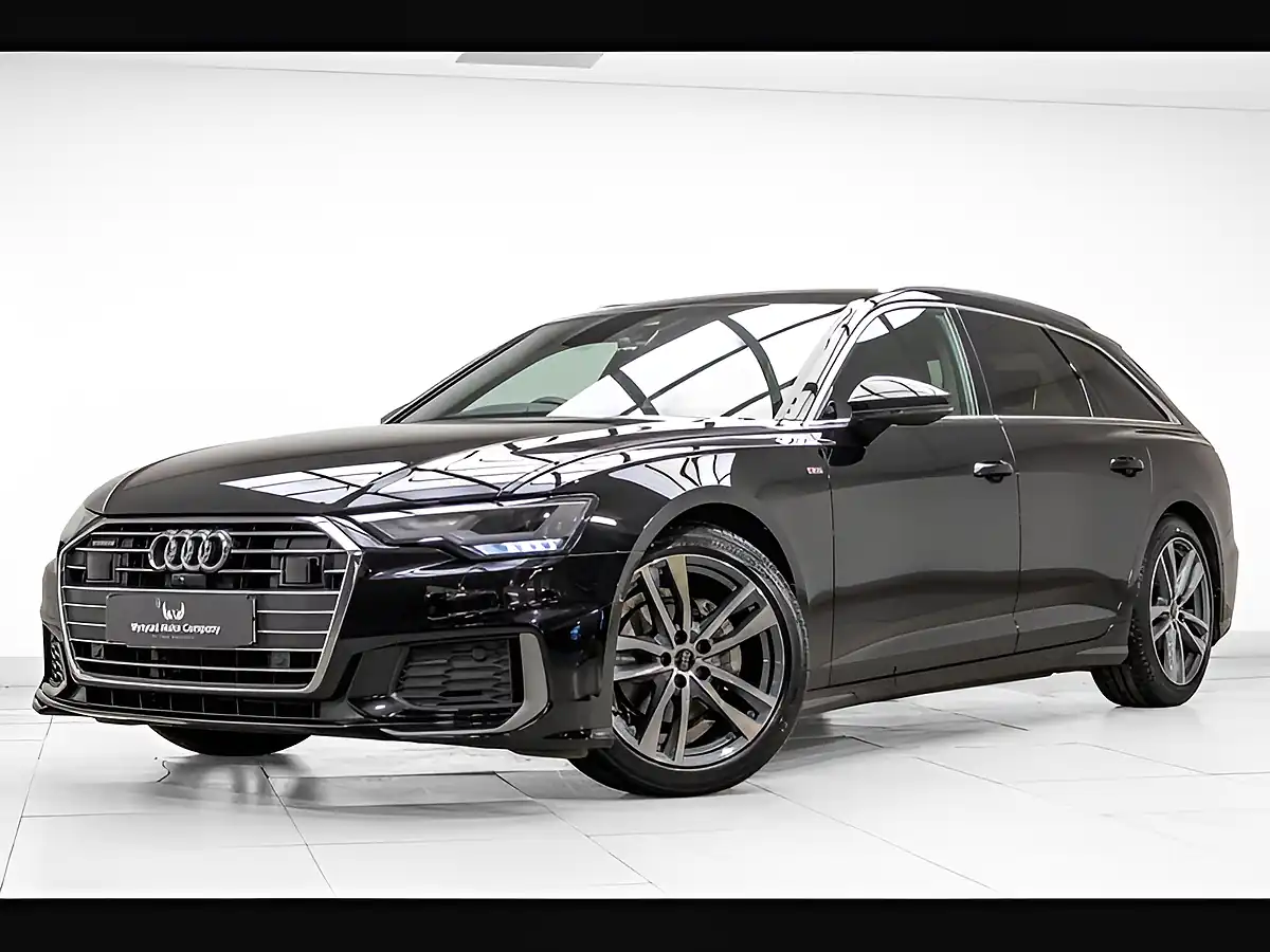Used 2023 Audi A6 S Line Black - Front View