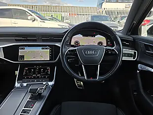 Used 2023 Audi A6 S Line Blue - Interior and Exterior details 12