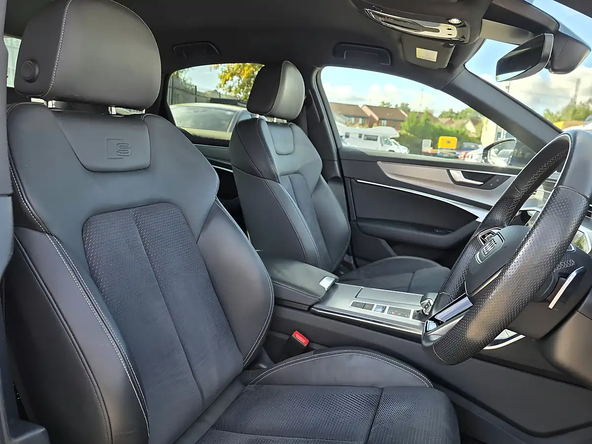 Used 2023 Audi A6 S Line Blue - Interior and Exterior details 16
