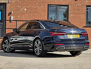Used 2023 Audi A6 S Line Blue - Interior and Exterior details 2