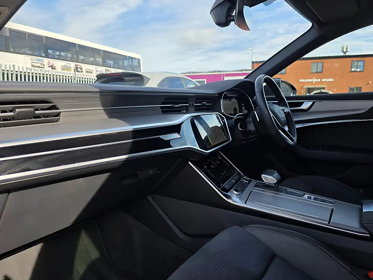 Used 2023 Audi A6 S Line Blue - Interior and Exterior details 3