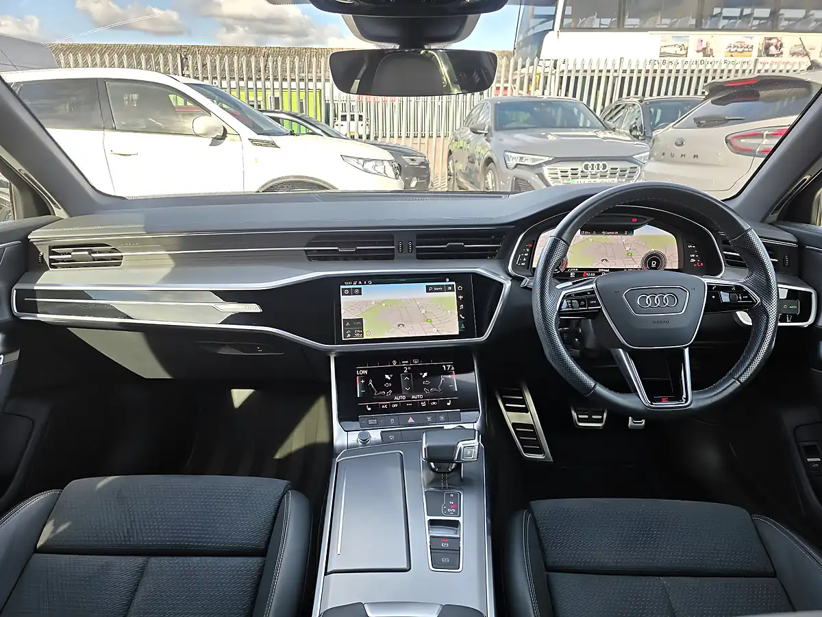 Used 2023 Audi A6 S Line Blue - Interior and Exterior details 4