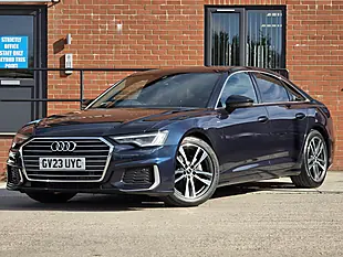 Used 2023 Audi A6 S Line Blue - Interior and Exterior details 5
