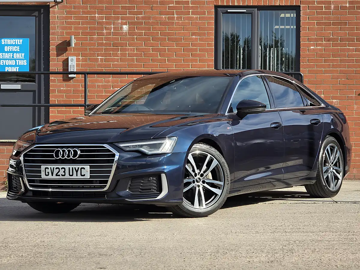 Used 2023 Audi A6 S Line Blue - Interior and Exterior details 5