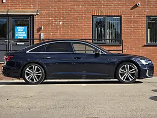 Used 2023 Audi A6 S Line Blue - Interior and Exterior details 7