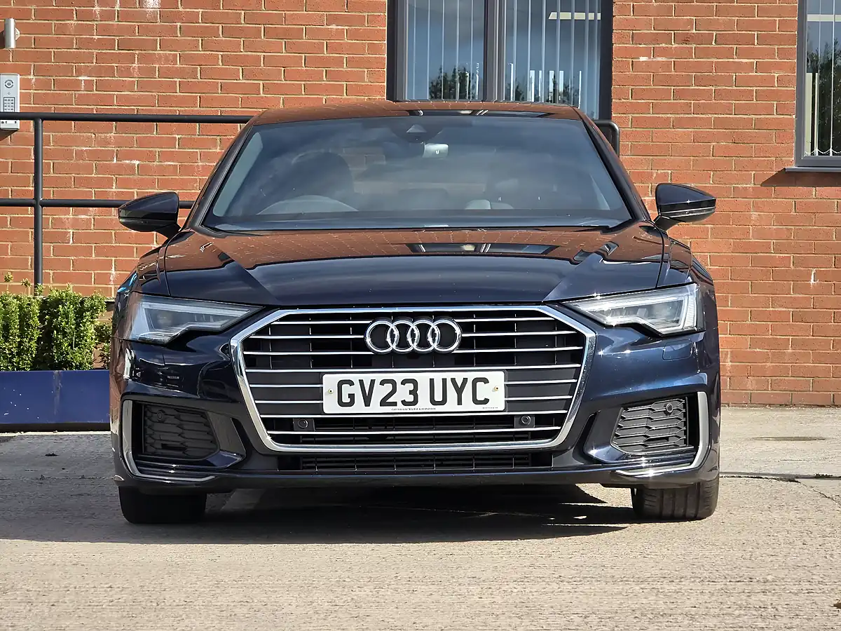 Used 2023 Audi A6 S Line Blue - Interior and Exterior details 8