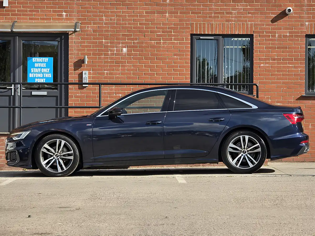 Used 2023 Audi A6 S Line Blue - Interior and Exterior details 9
