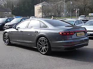 Used 2023 Audi A8 Black Edition Daytona Grey Pearl Effect - Interior and Exterior details 10