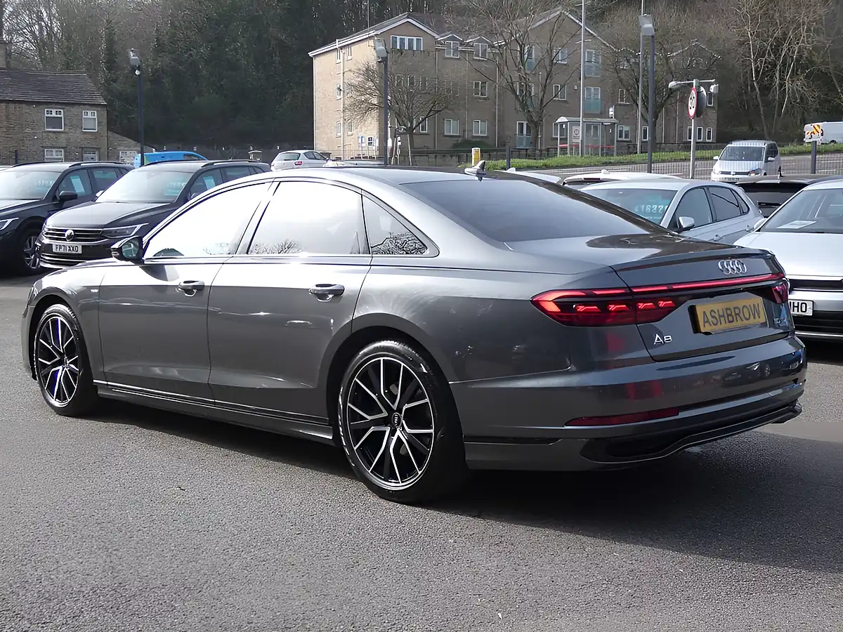 Used 2023 Audi A8 Black Edition Daytona Grey Pearl Effect - Interior and Exterior details 10