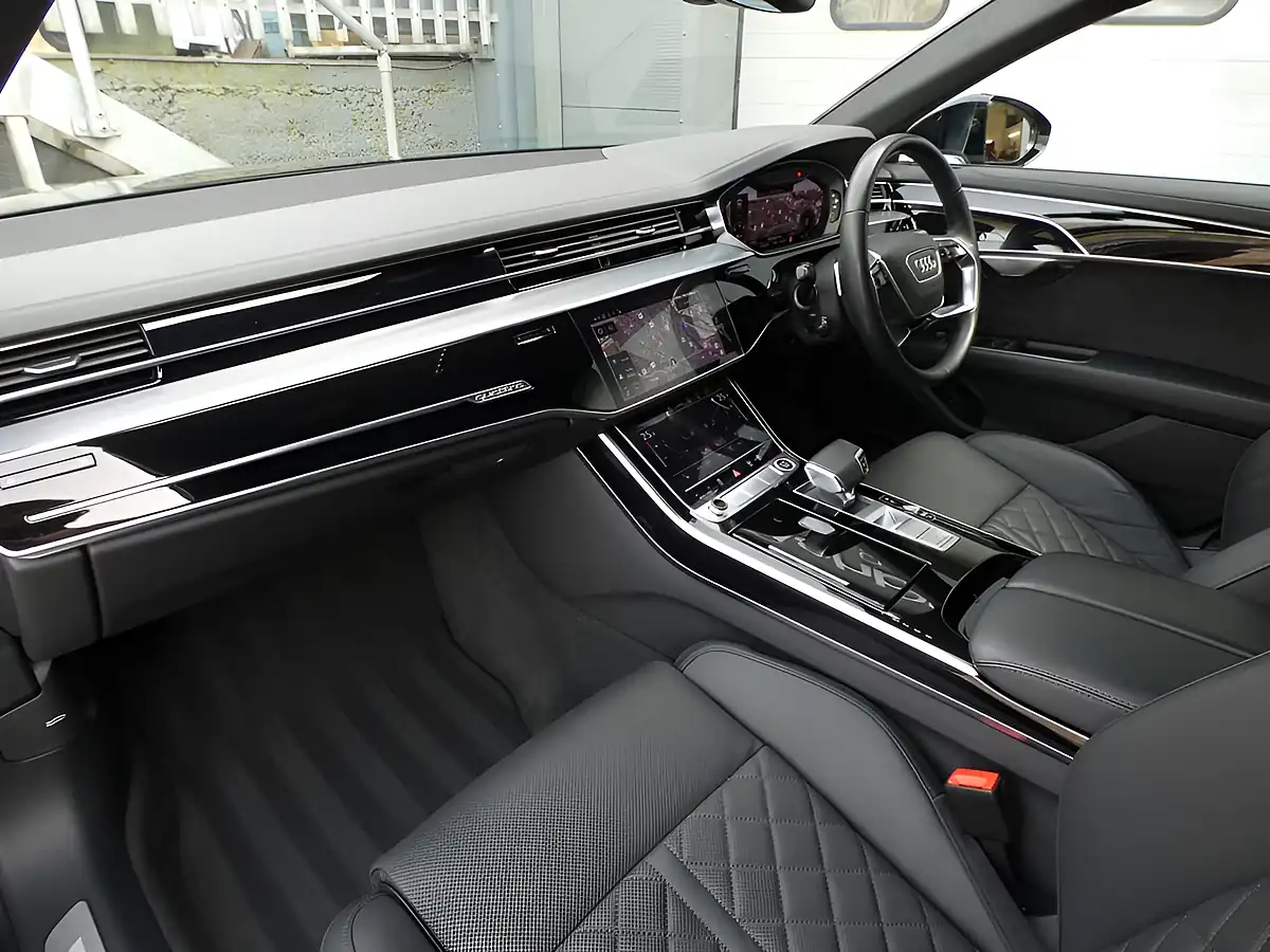 Used 2023 Audi A8 Black Edition Daytona Grey Pearl Effect - Interior and Exterior details 15