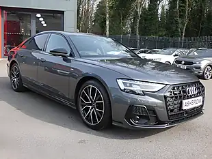 Used 2023 Audi A8 Black Edition Daytona Grey Pearl Effect - Interior and Exterior details 6