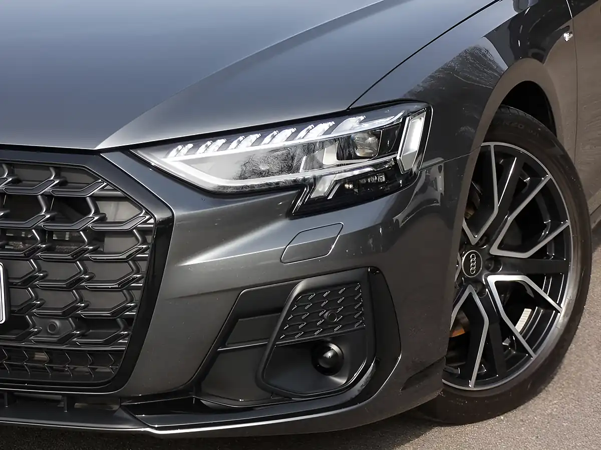 Used 2023 Audi A8 Black Edition Daytona Grey Pearl Effect - Interior and Exterior details 9
