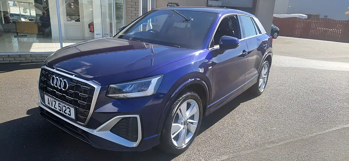 Used 2023 Audi Q2 S Line Blue - Interior and Exterior details 17