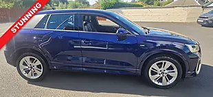 Used 2023 Audi Q2 S Line Blue - Interior and Exterior details 2