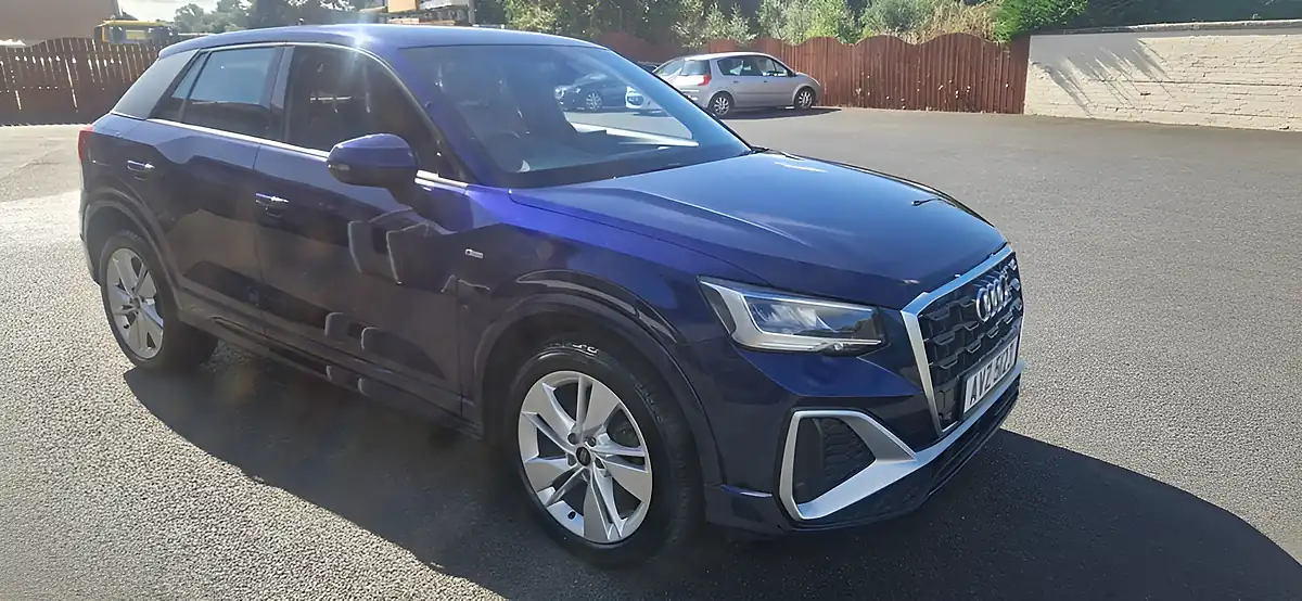 Used 2023 Audi Q2 S Line Blue - Interior and Exterior details 3