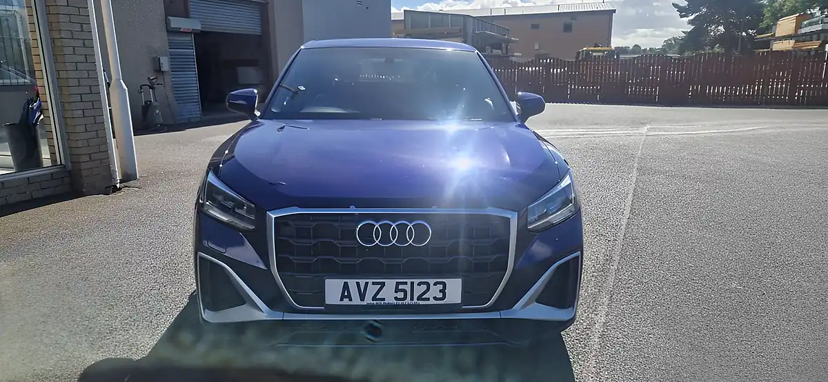 Used 2023 Audi Q2 S Line Blue - Interior and Exterior details 4